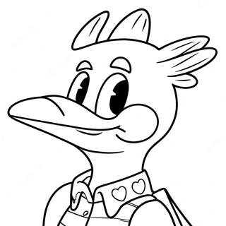 Page De Coloriage Drole De Woody Woodpecker 105459-43050