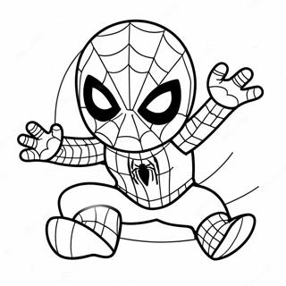 Page De Coloriage Bebe Spiderman 105536-43106