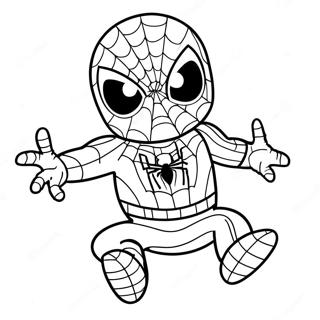 Page De Coloriage Bebe Spiderman 105536-43108