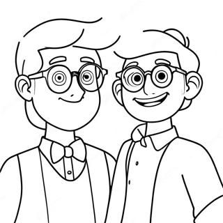 Page De Coloriage Aventure De Blippi Et Meekah 105588-43149