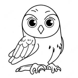 Page De Coloriage De Hedwig 105871-43365