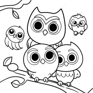 Owlette Pages à colorier