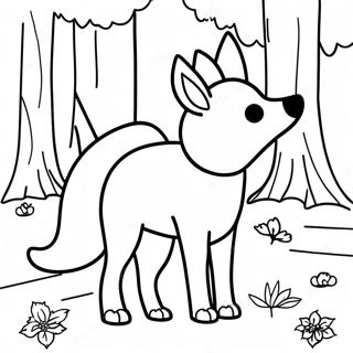 Page De Coloriage Danimaux De La Foret 106386-43767