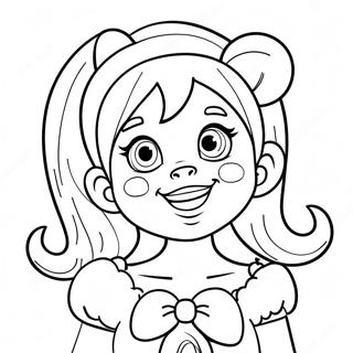 Page De Coloriage De Cindy Lou Who Chantant 106441-43820