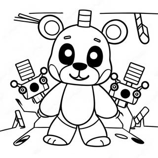 Page De Coloriage Sister Location Fnaf 106693-44008