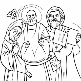 Page De Coloriage Des Beatitudes 106822-44106