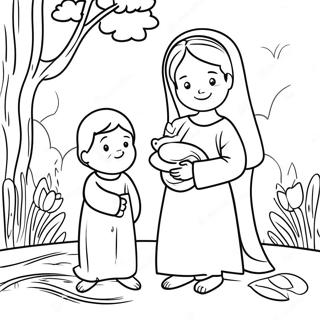 Heureux Les Doux Page De Coloriage 106824 44114