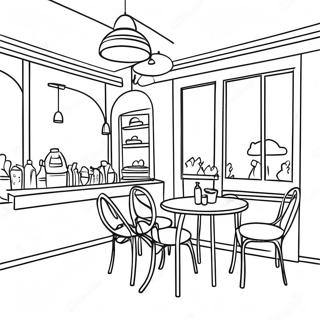 Page De Coloriage De Cafe 106872-44146