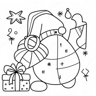 Page De Coloriage Mathematique De Noel 107128-44347