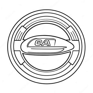 Page De Coloriage De Logo De Voiture 107178-44390