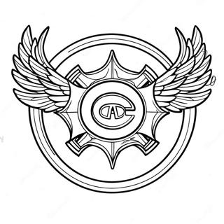 Page De Coloriage De Logo De Voiture 107178-44392