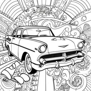 Page De Coloriage De Logo De Voiture Classique 107179-44393