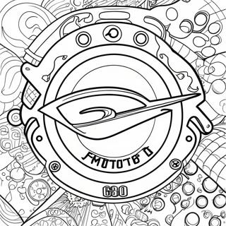 Page De Coloriage De Logo De Voiture De Sport 107181-44401