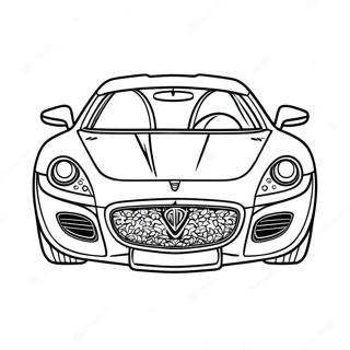 Page De Coloriage De Logo De Voiture De Luxe 107182-44405