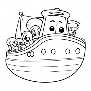 Page De Coloriage Des Personnages Colores De La Croisiere Disney 107487-44635