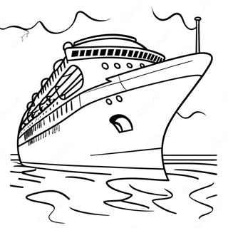 Page De Coloriage De Laventure Magique De La Croisiere Disney 107488-44637