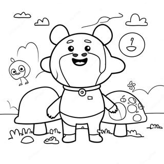 Page De Coloriage De Hey Duggee 107563-44690