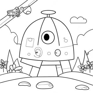 Page De Coloriage Daventure De Hey Duggee 107564-44694