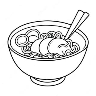 Ramen Pages À Colorier