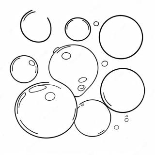 Page De Coloriage Bulles Colorees Flottant Dans Lair 108179-45174