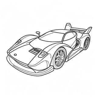 Page De Coloriage De Design De Voiture De Drift Futuriste 108286 45267