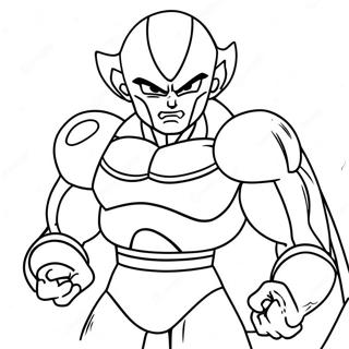 Page De Coloriage De Frieza En Armure De Combat 108515-45435