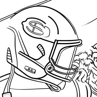 Page De Coloriage Dun Match De Football Universitaire Passionnant 108669-45554