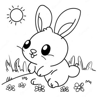 Page De Coloriage Des Lapins Ensoleilles 108746-45610