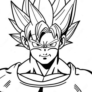 Vegito Pages À Colorier