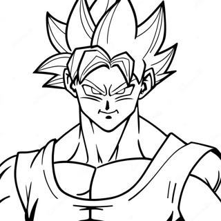 Page De Coloriage De Vegito 108876-45710