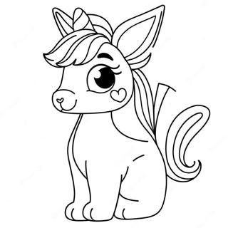 Page De Coloriage De Lapin Licorne 109441-46214