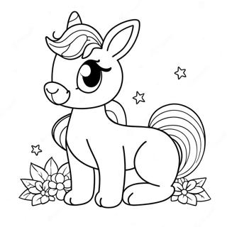 Page De Coloriage De Lapin Licorne 109441-46216