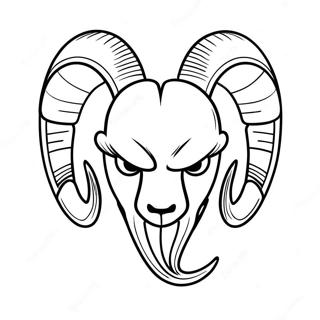 Page De Coloriage Du Logo Des La Rams 109699-46418