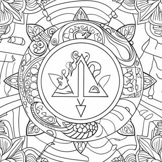 Page De Coloriage De Symbole Paien 109749-46455