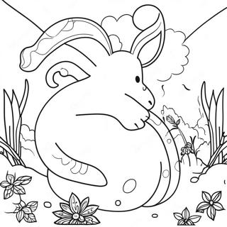 Page De Coloriage De La Nature Mystique Paienne 109750-46458