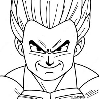 Vegeta Pages À Colorier