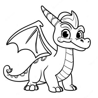 Page De Coloriage Spyro 110290-46875