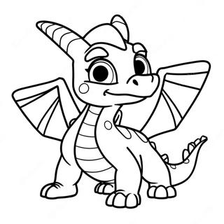 Page De Coloriage Spyro 110290-46876