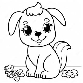 Page De Coloriage Danimaux Mignons Pour Lapprentissage De La Proprete 110726-47218