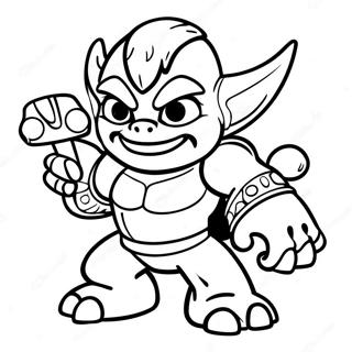 Page De Coloriage Skylanders 111087-47519