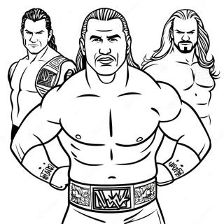 Page De Coloriage Des Legendes Wwe 111115-47549