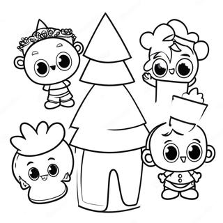 Page De Coloriage Des Personnages Colores De La Fete Des Mots 111603-47923