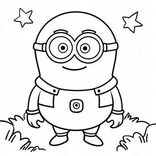 Page De Coloriage Du Minion Dhalloween Effrayant 111628-47941