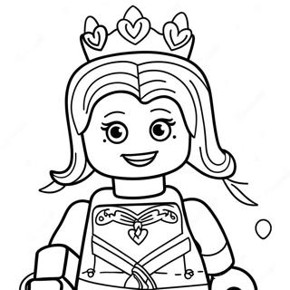 Princesse Lego Pages À Colorier