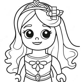 Page De Coloriage Princesse Lego 111730-48019