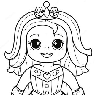 Page De Coloriage Princesse Lego 111730-48020