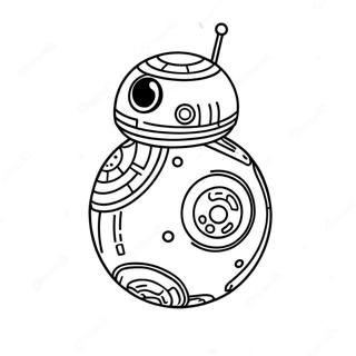 Page De Coloriage De Bb 8 Roulant 111759 48049