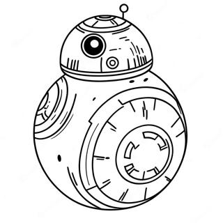 Page De Coloriage De Bb 8 Roulant 111759 48051