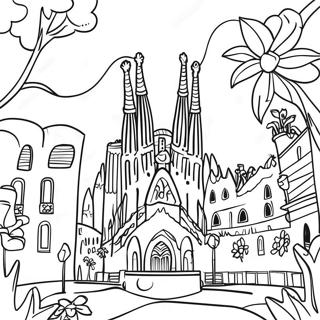 Page De Coloriage De Barcelone 111781-48059