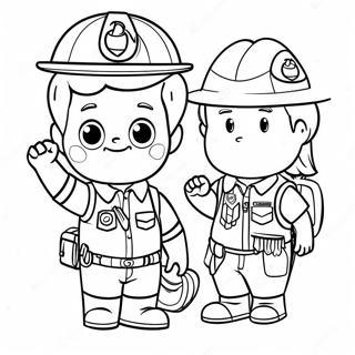 Page De Coloriage Des Activites Amusantes Des Scouts 111860-48125